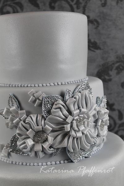 Silver wedding - Cake by Tortenherz