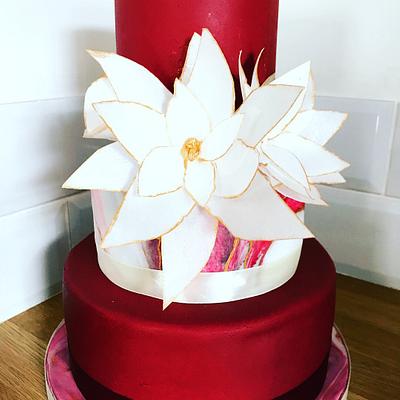 Bright wedding cake delight  - Cake by CCC194