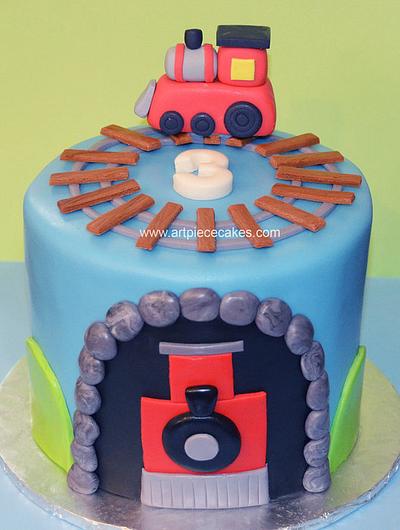 Train  - Cake by Art Piece Cakes
