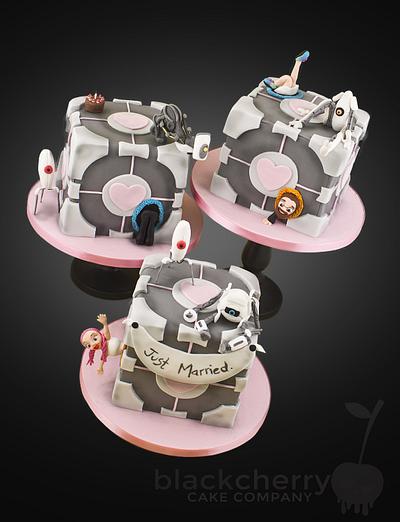 Portal Wedding Cake - Cake by Little Cherry
