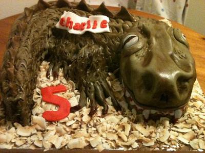 Dinosaur cake - Cake by Jenna