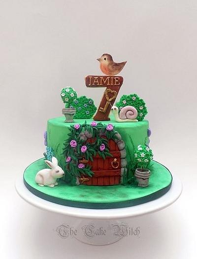 Secret Garden - Cake by Nessie - The Cake Witch