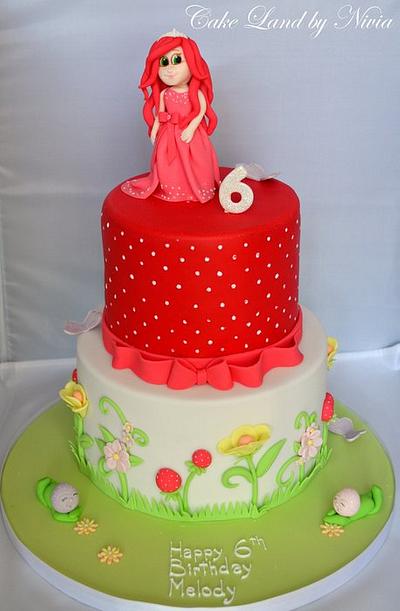 Strawberry shortcake adventures cake - Cake by Nivia