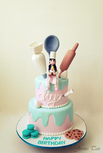 A CAKE THEME CAKE  - Cake by Joonie Tan