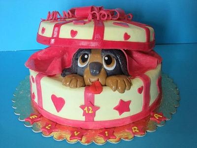 A CAKE PUPPY - Cake by Marilena