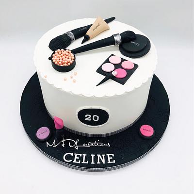 m.a.c cake  - Cake by Cindy Sauvage 