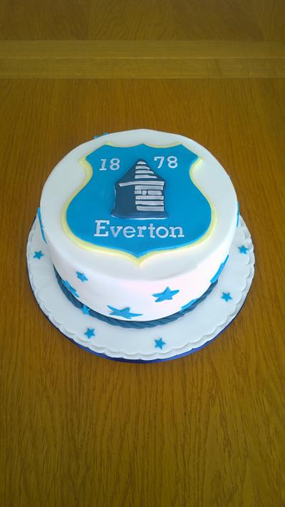 Everton Cake - Cake by Beckie Hall