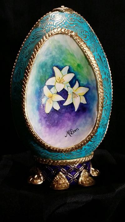 Painted Easter - Cake by Michelle Borne