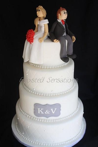 Wedding Cake - Cake by Virginia