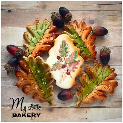 Oak leaves - Cake by Nadia "My Little Bakery"