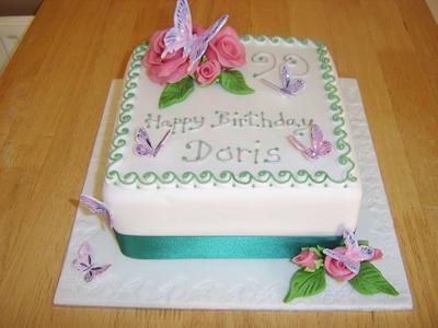90Th Cake. - Cake by debscakecreations