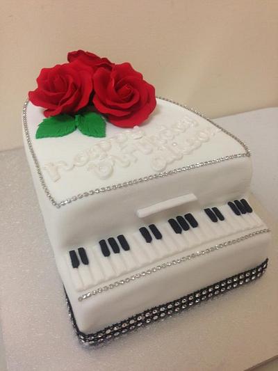 Piano cake - Cake by AlphacakesbyLoan 
