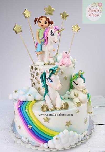 Dreaming with Unicorns - Cake by Natalia Salazar