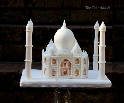 Monument of love - Celebrating our 10th Wedding Anniversary - Cake by Sreeja -The Cake Addict