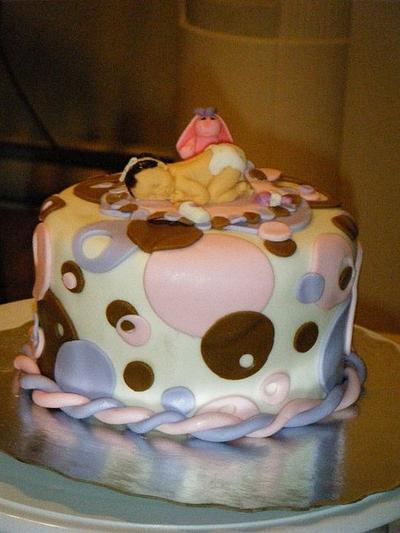Baby shower - Cake by Valley Kool Cakes (well half of it~Tara)