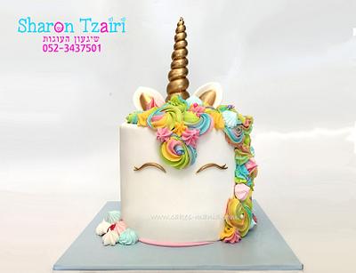 unicorn cake  - Cake by sharon tzairi - cakes-mania