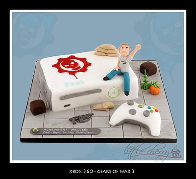 Gears of War 3 - xbox 360 - Cake by Little Cherry