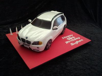 3D BMW X3 - Cake by Linda Gades
