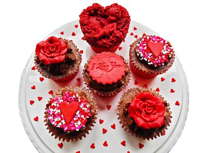 Valentines cupcakes - Cake by Vanilla Iced 