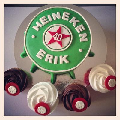 Heineken cake - Cake by marieke