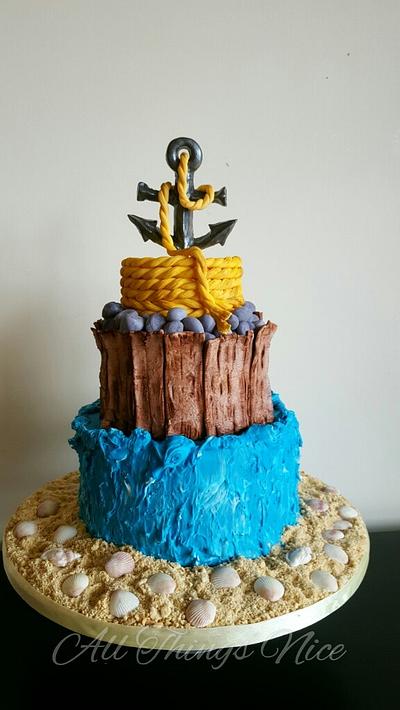 By the Sea  - Cake by All things nice 