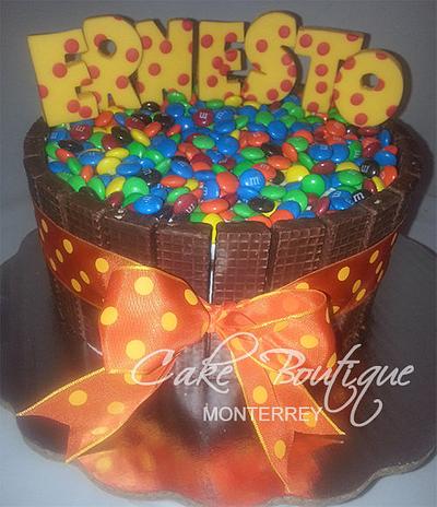 m&m´s cake - Cake by Cake Boutique Monterrey