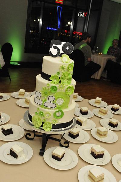 50 Anniversary Cake - Cake by Laura