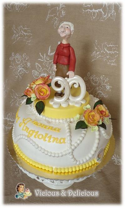 Granny Angiolina cake - Cake by Sara Solimes Party solutions