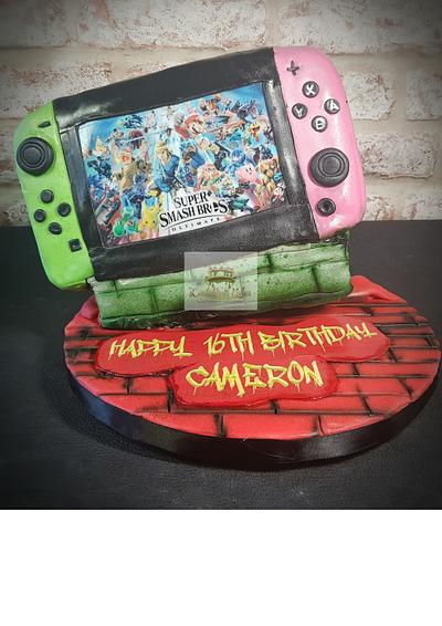 Nintendo Switch Revisited - Cake by sCrumbtious Kakes