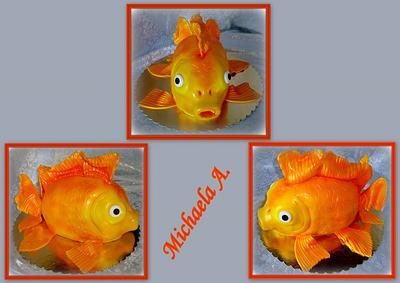 Gold fish - Cake by Mischel cakes