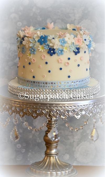Floral Anniversary - Cake by Sugarpatch Cakes
