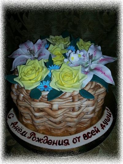 A basket - Cake by JulianaS