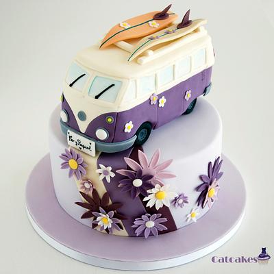 Van Wolsvagen cake - Cake by Catcakes
