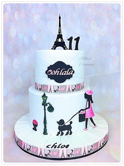 Paris cake OH LA LA - Cake by Cindy Sauvage 