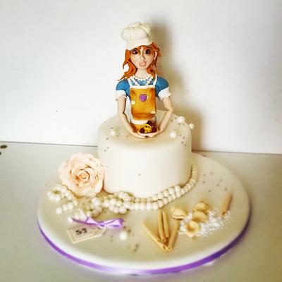 cake  mum  - Cake by Sabrina Adamo 