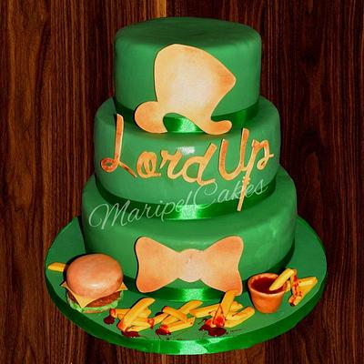 Cake Lord Up - Cake by MaripelCakes