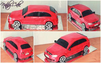 Chevrolet Lacetti hatchback. - Cake by Nataly Cake