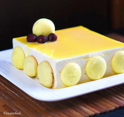 Vanilla Mango Entremet - Cake by taystebuds