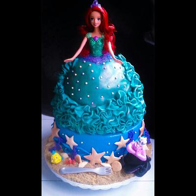 Look at this cake...isn't it neat!  ;)arie - Cake by Jenn Szebeledy  ( Cakeartbyjenn_ )
