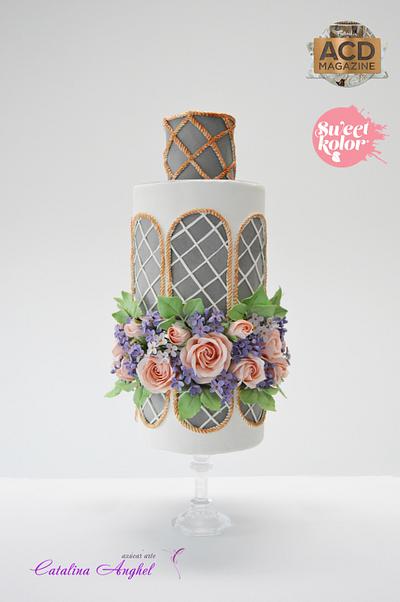 Secret Garden #ACDMagazine wedding cake - Cake by Catalina Anghel azúcar'arte