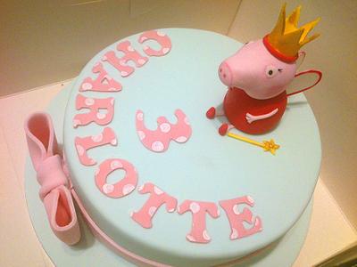 Princess Peppa - Cake by Danielle Lainton