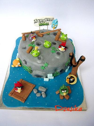 ANGRY BIRDS - Cake by Dzesikine figurice i torte