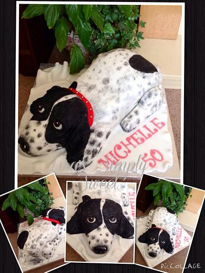 Digger the spaniel - Cake by Lisa b