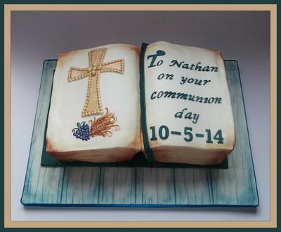 Communion book - Cake by fitzy13