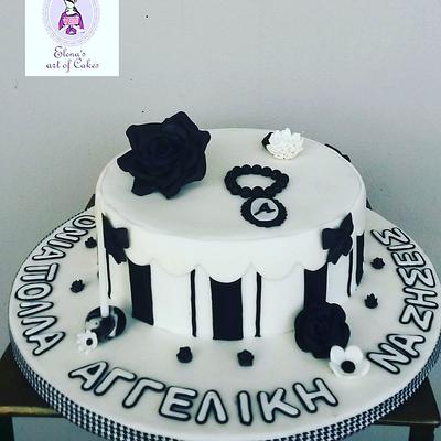 Gift box cake  - Cake by elenasartofcakes