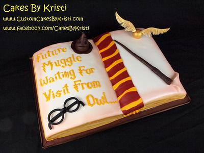 Harry Potter Baby Shower Cake - Cake by Cakes By Kristi