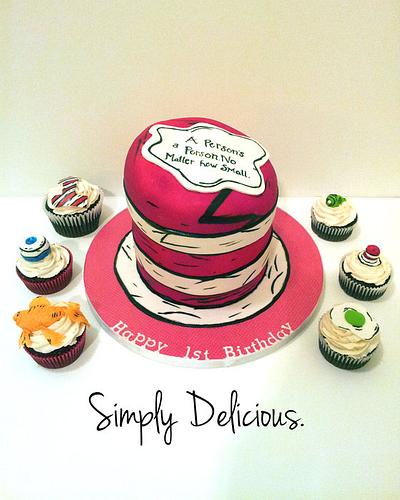 Dr. Seuss - Cake by Simply Delicious Cakery