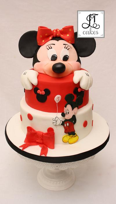 Minnie Cake - Cake by JT Cakes