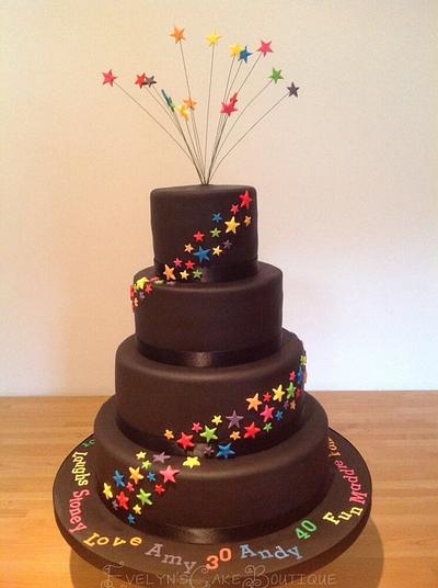 Celebration - Cake by Evelynscakeboutique