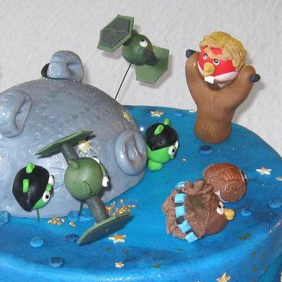 Angry Birds Star Wars - Cake by Eva Kralova